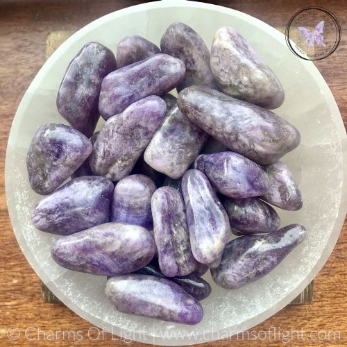 Amethyst Tumble Stone - X-Large